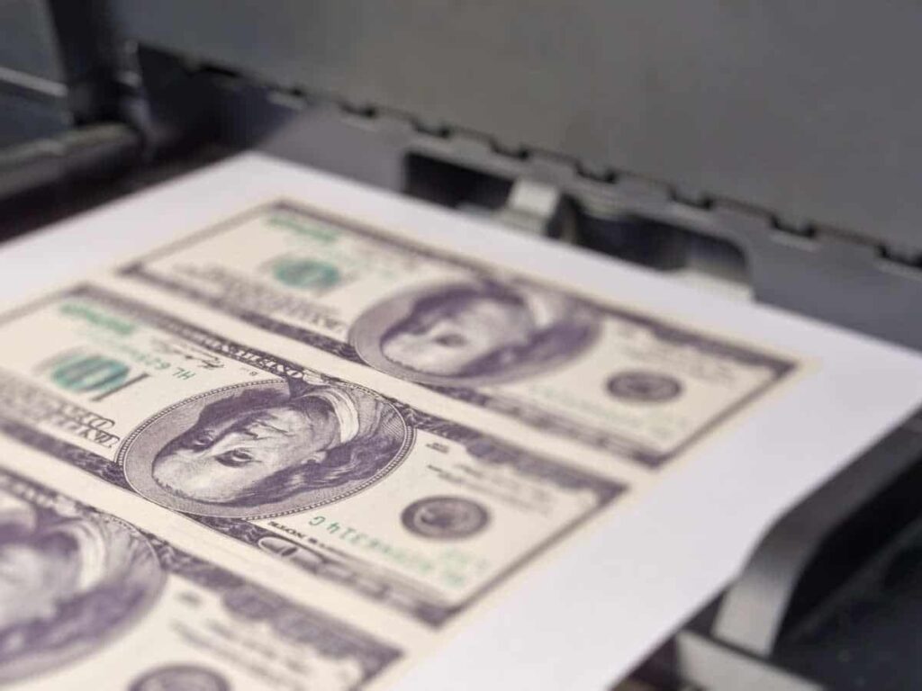 Is It Illegal To Print Money on A Printer?