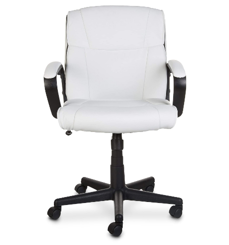 Amazon Basics Leather-padded Office Chair